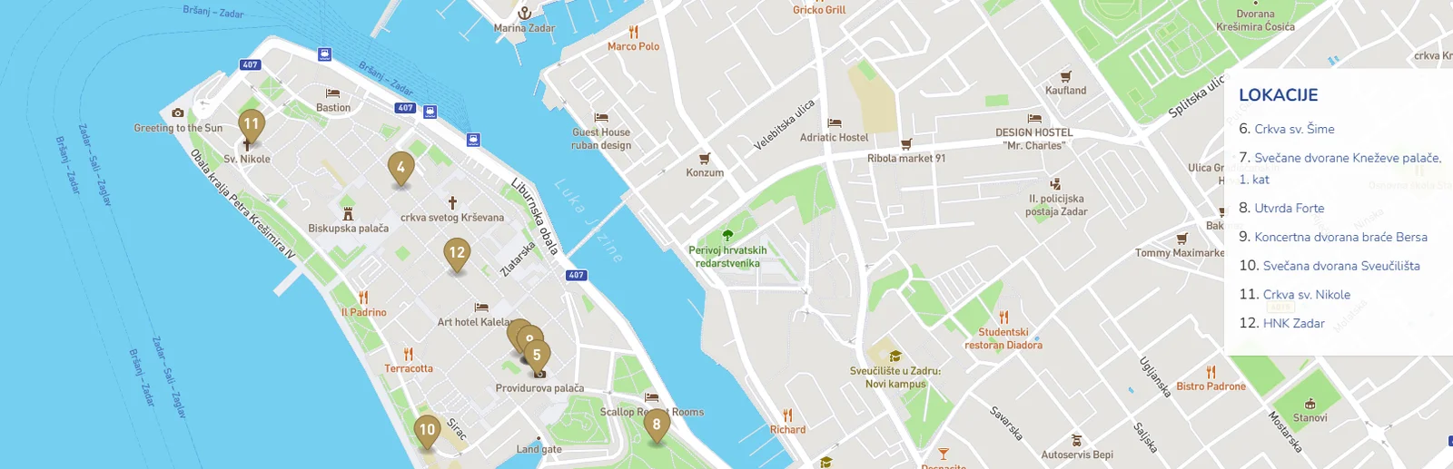 Zadar Concert Office ticketing system