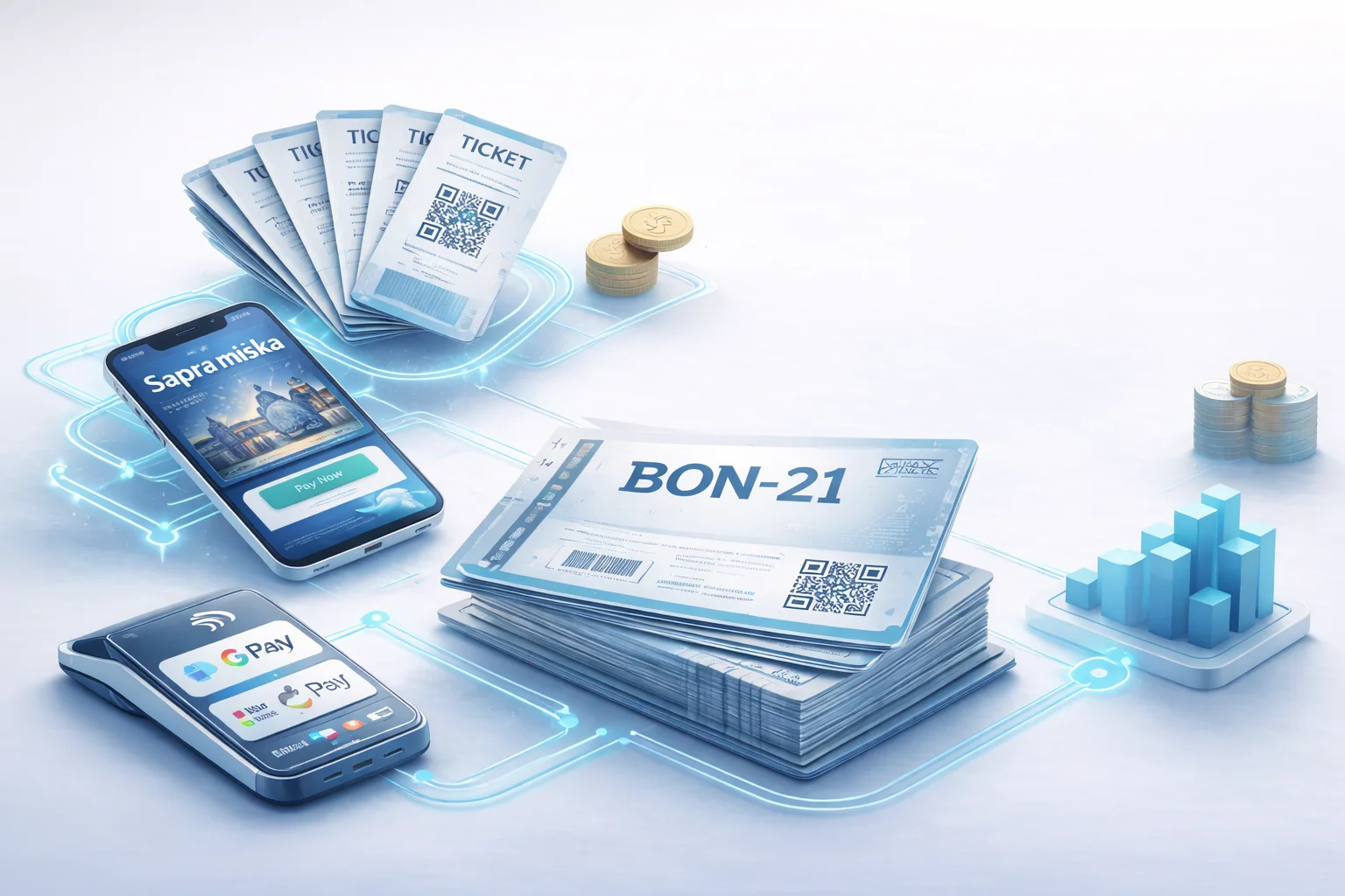 BON-21 voucher payment for tickets