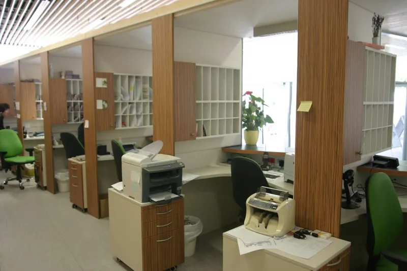 Postojna Cave box office interior with mojekarte system
