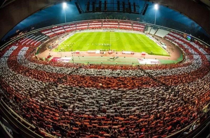 FK Crvena Zvezda: 55,500 Seat Stadium